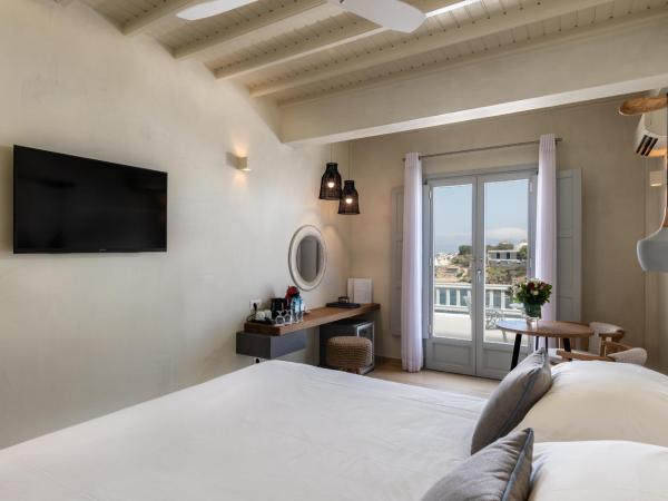 Poseidon Hotel Suites : photo 4 de la chambre chambre double ou lits jumeaux supérieure