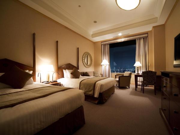 Imperial Hotel Osaka : photo 8 de la chambre chambre lits jumeaux deluxe avec accès au salon - Étage imperial - non-fumeurs - vue sur fleuve