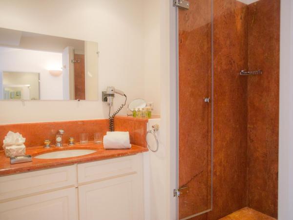 Hotel Le Verger Maelvi : photo 7 de la chambre chambre double avec douche