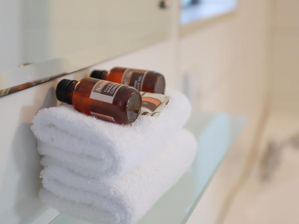 Airport Manor Inn : photo 6 de la chambre chambre lit queen-size avec douche