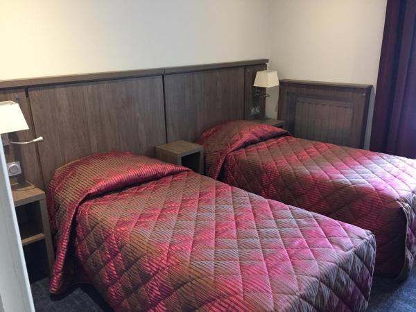 Hôtel Mont-Brison : photo 2 de la chambre chambre lits jumeaux avec douche 