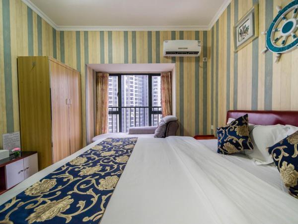 Pazhou Laiste International ApartHotel Canton Fair Complex Branch : photo 6 de la chambre chambre double - vue sur jardin