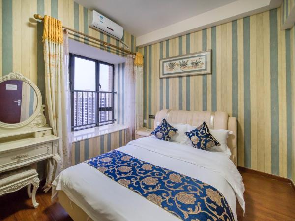 Pazhou Laiste International ApartHotel Canton Fair Complex Branch : photo 10 de la chambre chambre lits jumeaux deluxe - vue sur ville