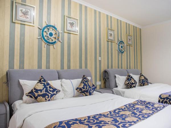 Pazhou Laiste International ApartHotel Canton Fair Complex Branch : photo 5 de la chambre chambre lits jumeaux de luxe avec vue sur la rivière