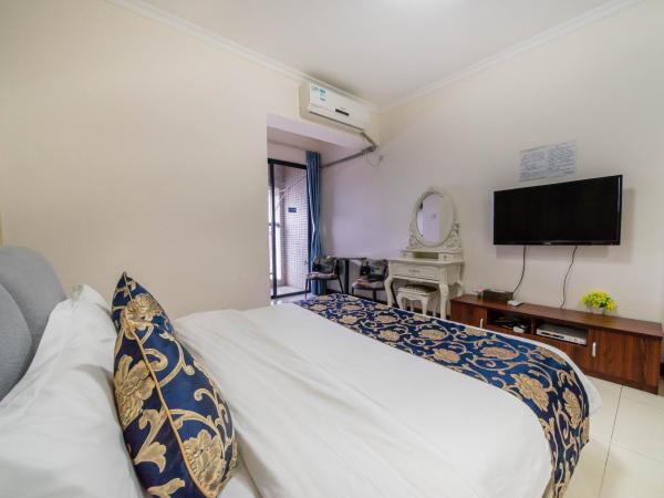 Pazhou Laiste International ApartHotel Canton Fair Complex Branch : photo 6 de la chambre chambre lits jumeaux de luxe avec vue sur la rivière