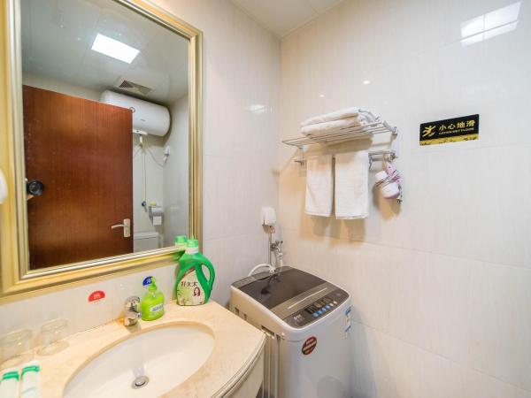 Pazhou Laiste International ApartHotel Canton Fair Complex Branch : photo 4 de la chambre chambre lits jumeaux deluxe - vue sur ville