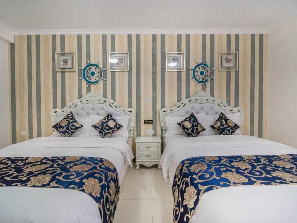 Pazhou Laiste International ApartHotel Canton Fair Complex Branch : photo 4 de la chambre chambre lits jumeaux de luxe avec vue sur la rivière