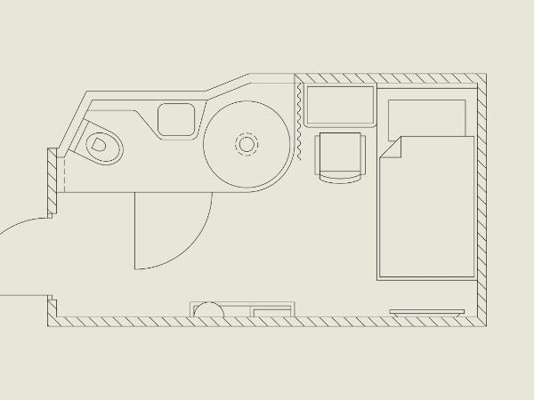 Best Western and hotel : photo 3 de la chambre petit hébergement simple Élégant - sans fenêtre