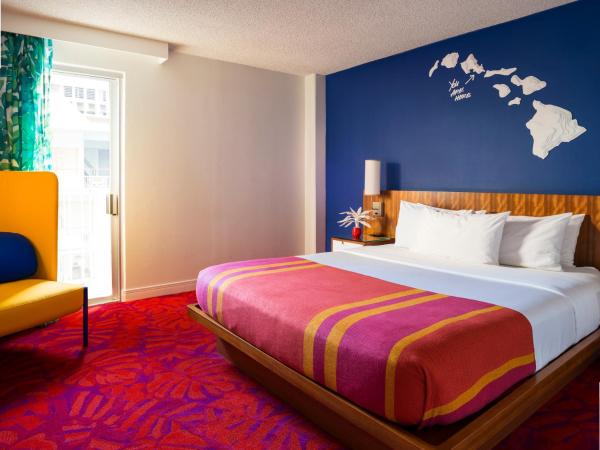 Shoreline Hotel Waikiki : photo 1 de la chambre chambre lit king-size