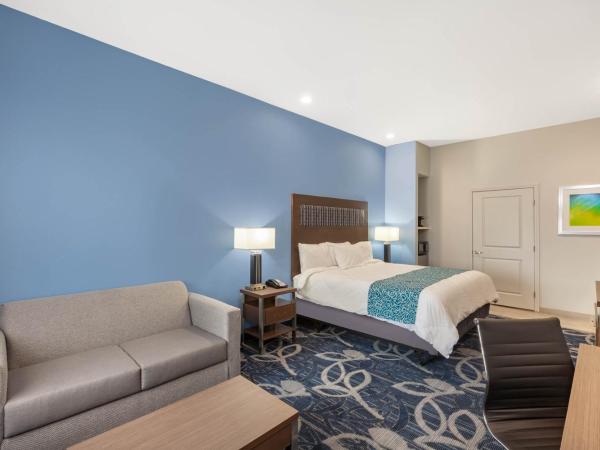 Baymont by Wyndham Houston Hobby Airport : photo 3 de la chambre chambre lit king-size avec baignoire - accessible aux personnes à mobilité réduite/malentendantes - non-fumeurs