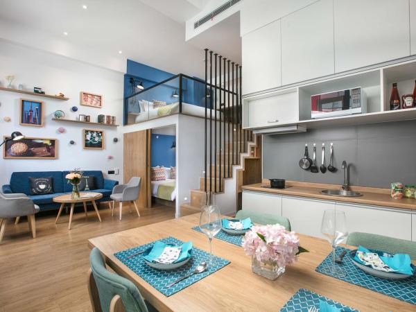 Campanile Shanghai Jing An : photo 1 de la chambre chambre familiale supérieure