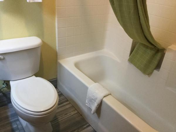 Luxury Inn and Suites Seaworld : photo 9 de la chambre chambre lit king-size avec baignoire spa