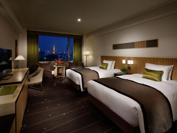 The Prince Sakura Tower Tokyo, Autograph Collection : photo 1 de la chambre chambre lits jumeaux deluxe (non-fumeurs) - vue sur tour de tokyo + accès au sauna - côté tour