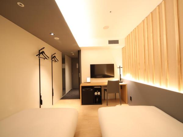 hotel androoms Nagoya Sakae : photo 4 de la chambre chambre lits jumeaux standard - non-fumeurs