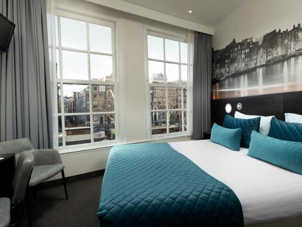 Singel Hotel Amsterdam : photo 5 de la chambre chambre double - vue sur canal