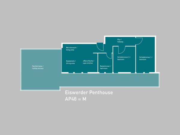 Park Penthouses Insel Eiswerder by Suite030 : photo 3 de la chambre appartement 2 chambres