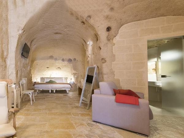 Thymus Residence nei Sassi : photo 1 de la chambre suite de luxe troglodyte