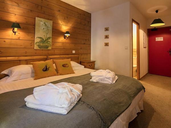 Hôtel et Chalet Au Coin Du Feu Chilly Powder : photo 6 de la chambre chambre double