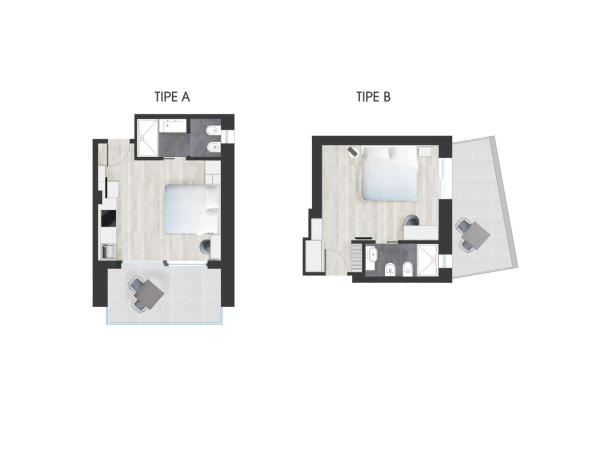 Hesperia Hotel & Residence : photo 3 de la chambre chambre double