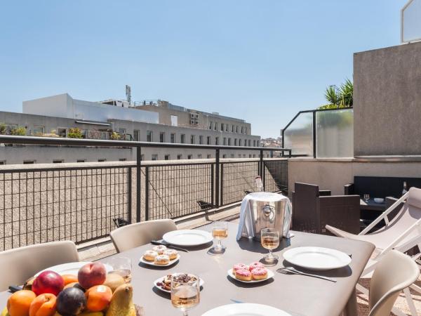 Residhotel Le Grand Prado : photo 2 de la chambre  appartement avec terrasse (2 adultes + 2 enfants) 