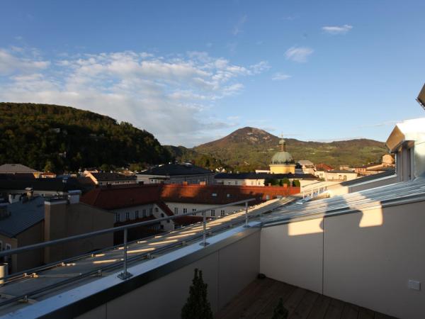 Altstadthotel Kasererbräu : photo 7 de la chambre suite avec vue sur la forteresse