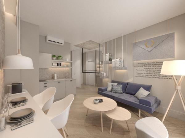 Great Living Koukaki : photo 3 de la chambre appartement 1 chambre