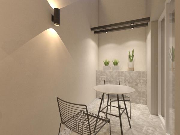 Great Living Koukaki : photo 2 de la chambre appartement - rez-de-chaussée