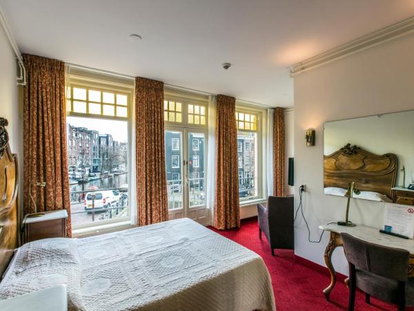 Amsterdam Wiechmann Hotel : photo 5 de la chambre chambre double - vue sur canal