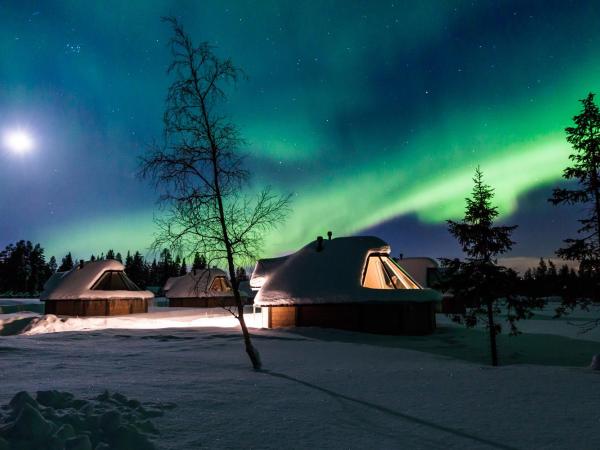 Reindeer Manor Levi : photo 4 de la chambre cabane toit en verre