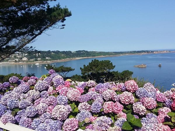 Chambre spacieuse, moderne et très confortable à Perros-Guirec : photo 5 de la chambre chambre double ou lits jumeaux avec salle de bains privative
