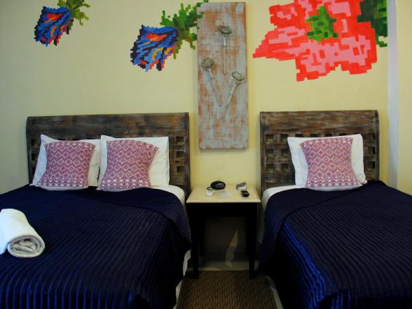 Casa Akbal B&B SOLO ADULTOS : photo 1 de la chambre chambre lits jumeaux