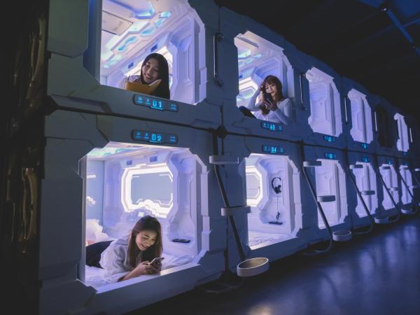 Space Hotel @ Chinatown Kuala Lumpur : photo 2 de la chambre lit capsule simple - mixte