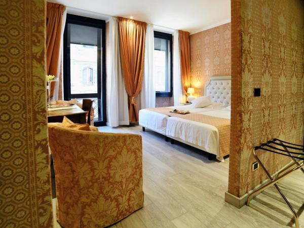Hotel Pierre Milano : photo 9 de la chambre grande chambre double 