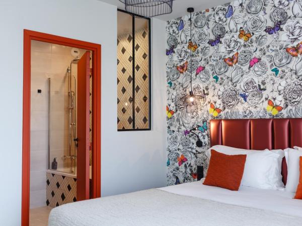 Hotel Verlaine : photo 10 de la chambre chambre double ou lits jumeaux avec balcon