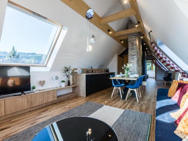 Rezydencja Sobiczkowa Apartamenty : photo 6 de la chambre appartement avec vue sur la montagne