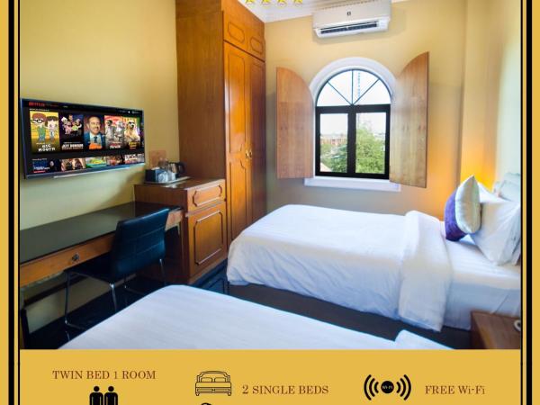 A Villa Hua Hin Hotel : photo 1 de la chambre chambre lits jumeaux