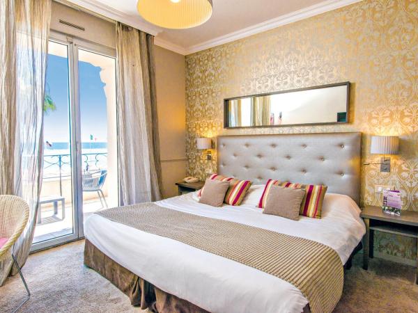Hôtel Le Royal Promenade des Anglais : photo 3 de la chambre chambre double avec terrasse - vue sur mer