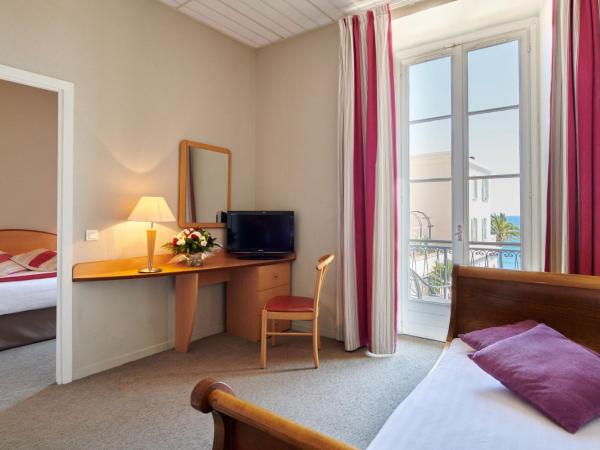 Hôtel Vacances Bleues Balmoral : photo 2 de la chambre chambre double ou lits jumeaux supérieure - vue sur mer