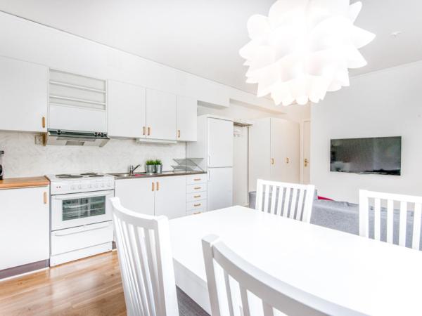 City Apartments in Jonkoping : photo 7 de la chambre chambre avec 2 grands lits queen-size