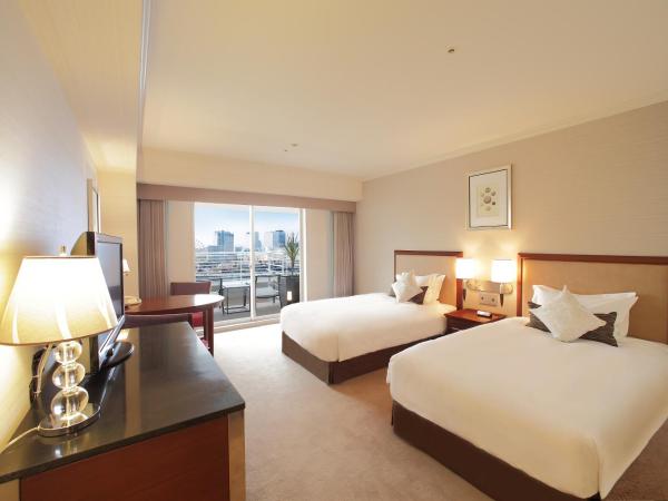 Kobe Meriken Park Oriental Hotel : photo 2 de la chambre hébergement lits jumeaux standard - vue ouest