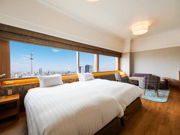 Tobu Hotel Levant Tokyo : photo 4 de la chambre chambre lits jumeaux deluxe - vue sur tokyo skytree