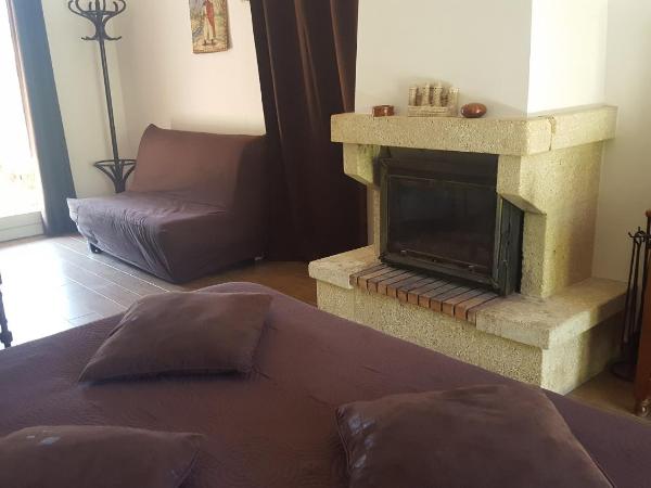 Chambres d'hôtes Les Palmiers de la Cité : photo 3 de la chambre chambre double avec baignoire et douche