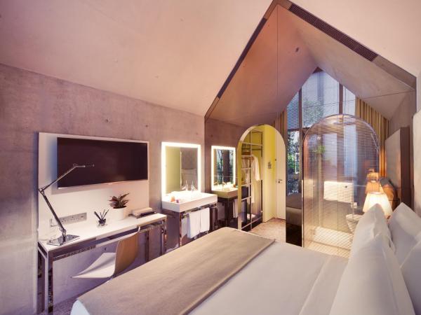 M Social Singapore : photo 2 de la chambre chambre alcôve avec terrasse