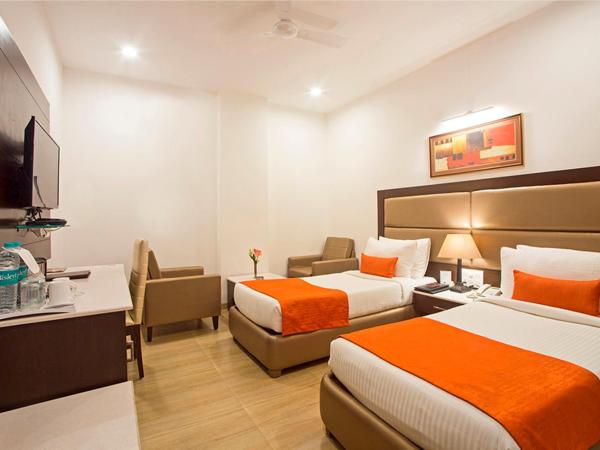 Hotel Shanti Palace Mahipalpur : photo 5 de la chambre deluxe double room with 20% discount on food and soft beverage