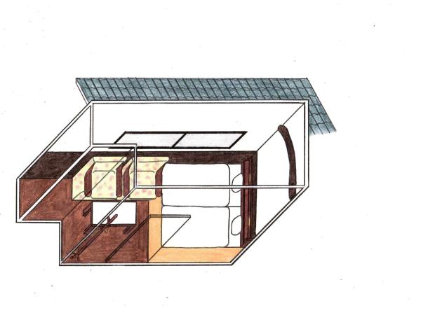 HARUYA Umekoji : photo 5 de la chambre chambre lits jumeaux avec toilettes communes