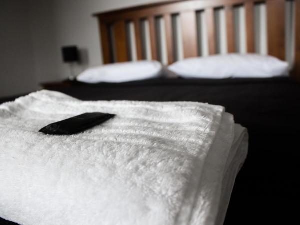 The Pier Lodge Bed And Breakfast : photo 1 de la chambre chambre double avec salle de bains commune