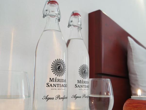 Merida Santiago Hotel Boutique : photo 10 de la chambre suite lit king-size - vue sur piscine