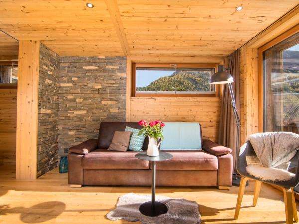 Boutique Lodge Spycher : photo 7 de la chambre suite deluxe avec balcon - vue sur montagne