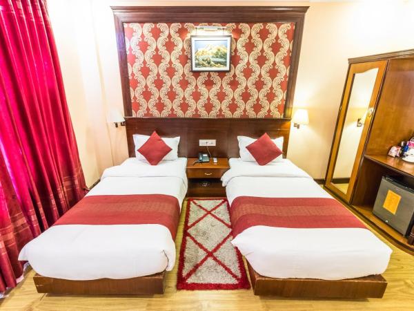 Hotel Pokhara Goodwill : photo 1 de la chambre chambre lits jumeaux deluxe