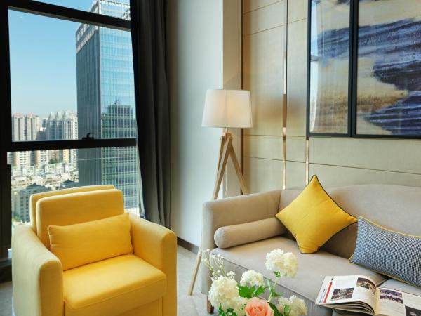 Royal Star Apartment(Guangzhou Central City Branch) : photo 6 de la chambre nordic duplex king bed